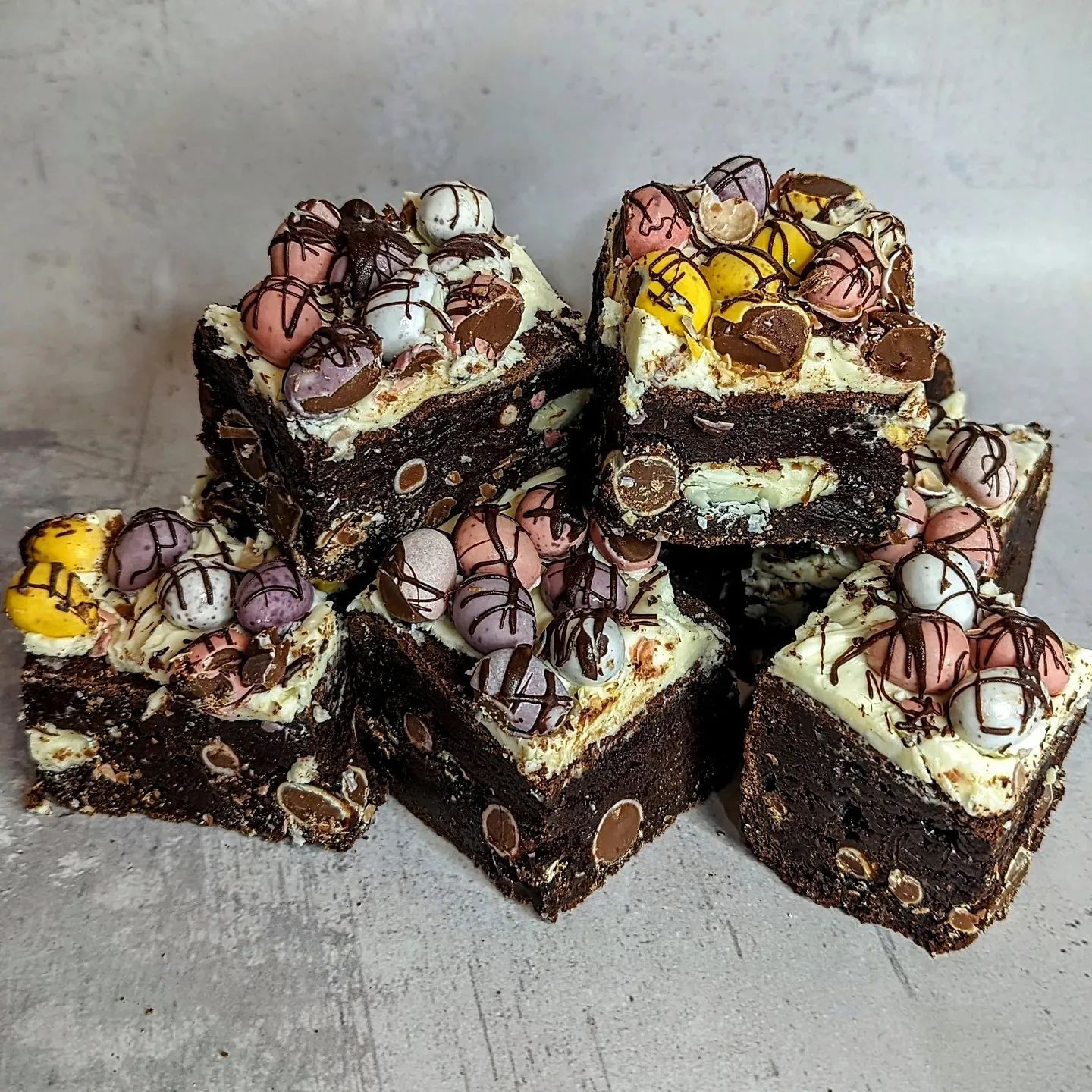 Choco Works Easter Brownies
