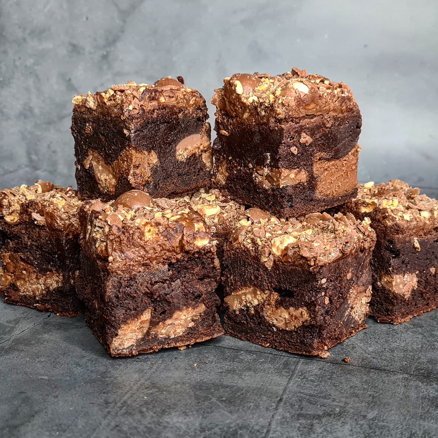 Choco Works Malteser Brownies