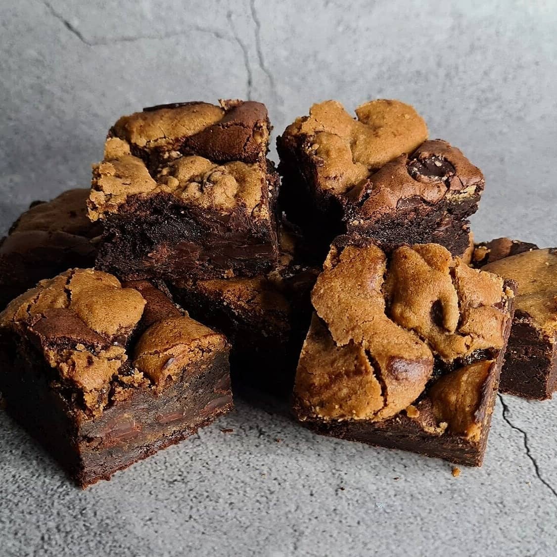 Choco Works Cookie Brookie Brownies